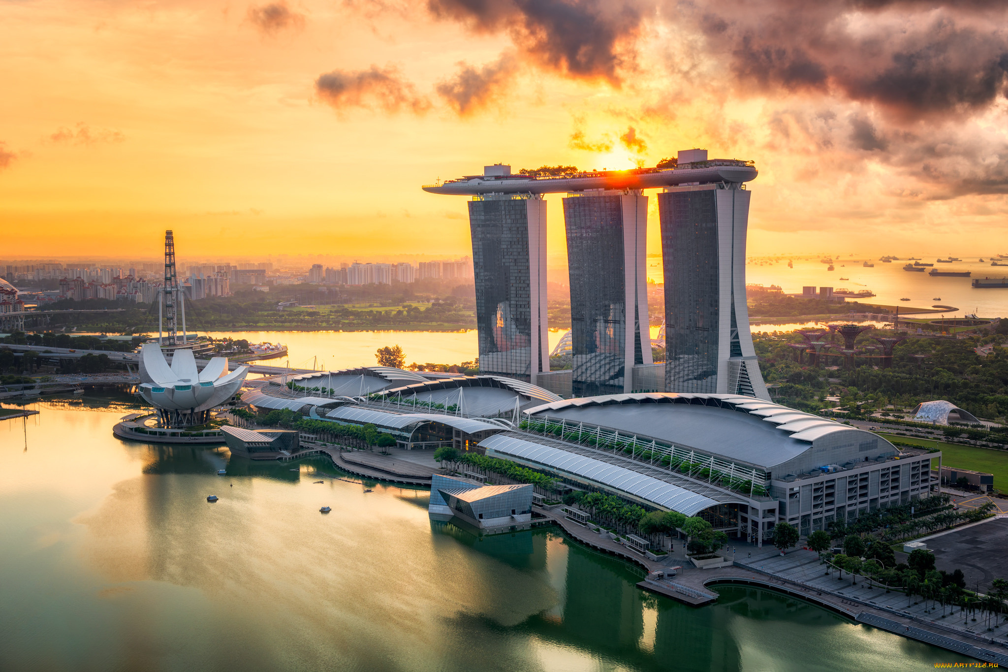 Marina sands сингапур